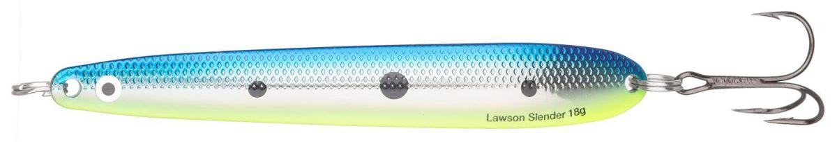 Lawson Slender 18g blue/silver/yellow
