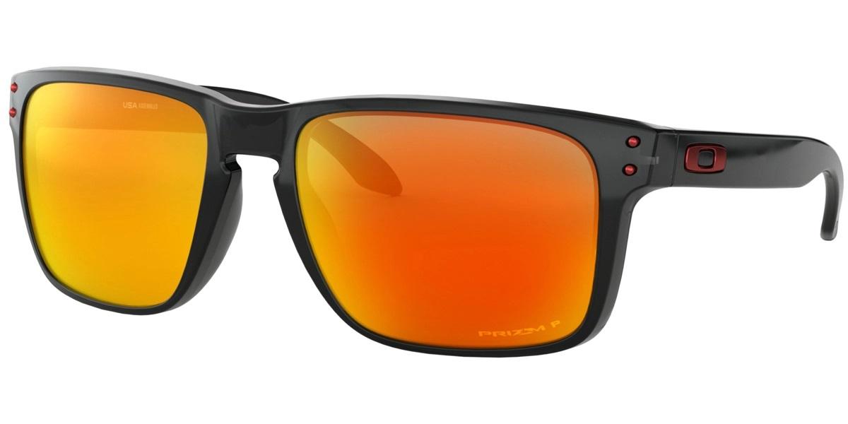 Oakley Holbrook XL Black Prizm Ruby Polarizert