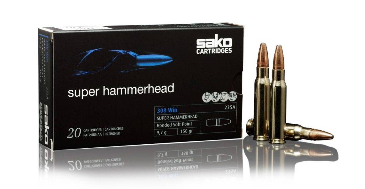 308 Sako, Super Hammerhead, 9,7g/150grs