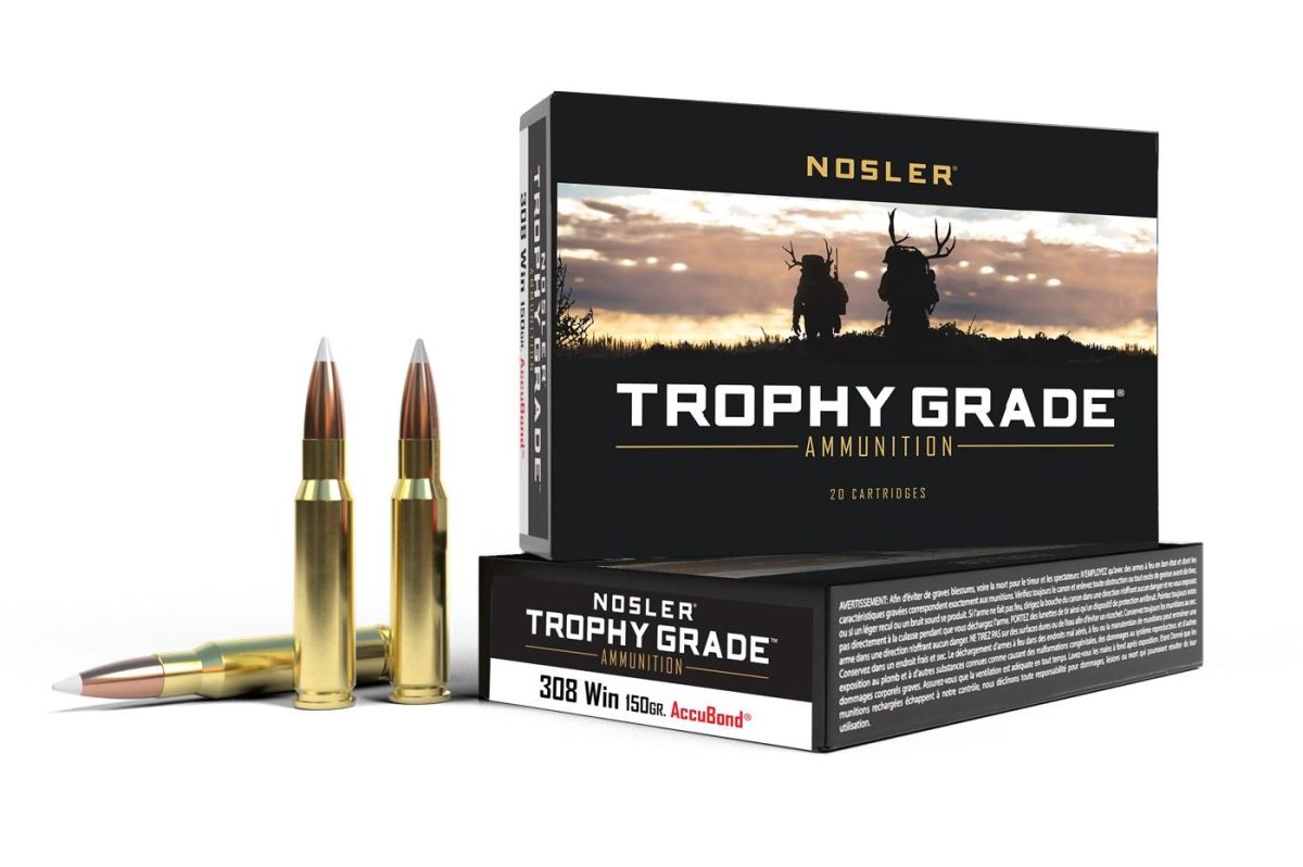 308w Nosler Trophy Grade 150grs Accubond