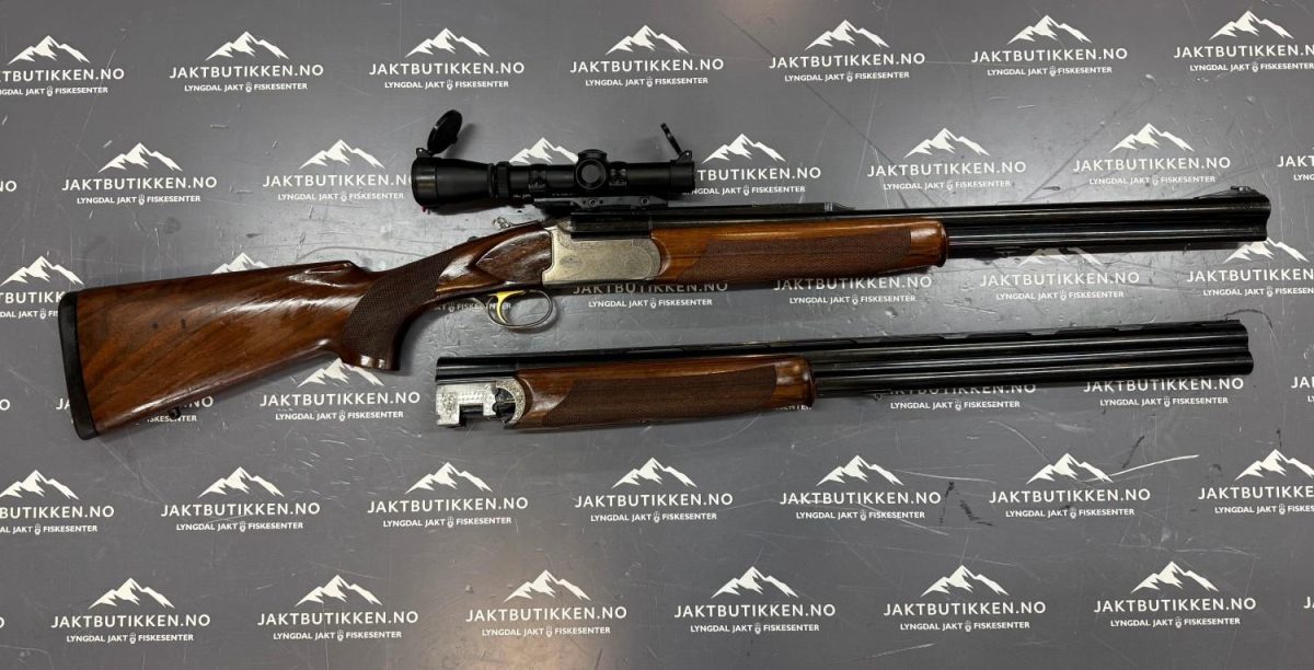 Brukt, Diamond Combo Two Kombi 12/76-7x57R med Hagle løp 12/76