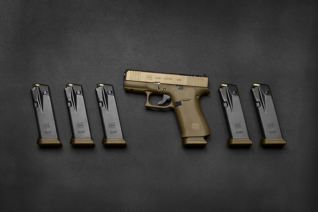 Glock 43X MOS Coyote