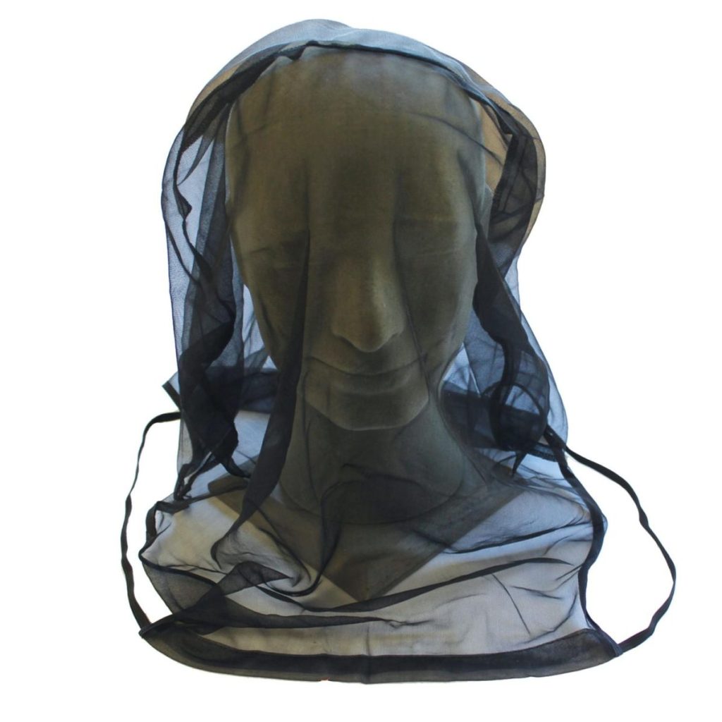 Myggnett knottsikker svart