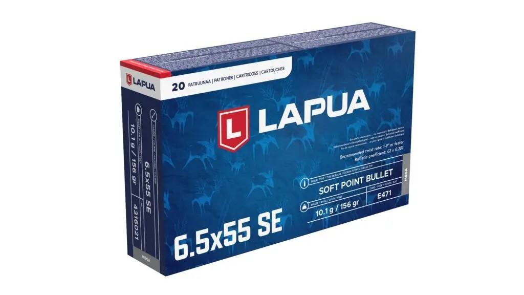 6,5x55 Lapua Mega 156grs