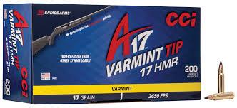 CCI 17 HMR A17 VARMINT TIP 17GR. (200 pk.)
