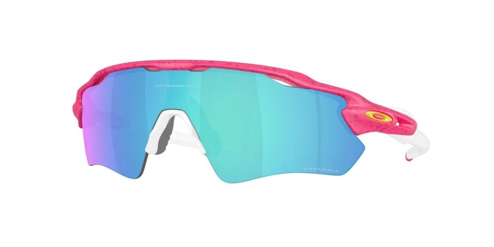 Oakley Radar EV Path Neon Pink Splatter Prizm Sapphire