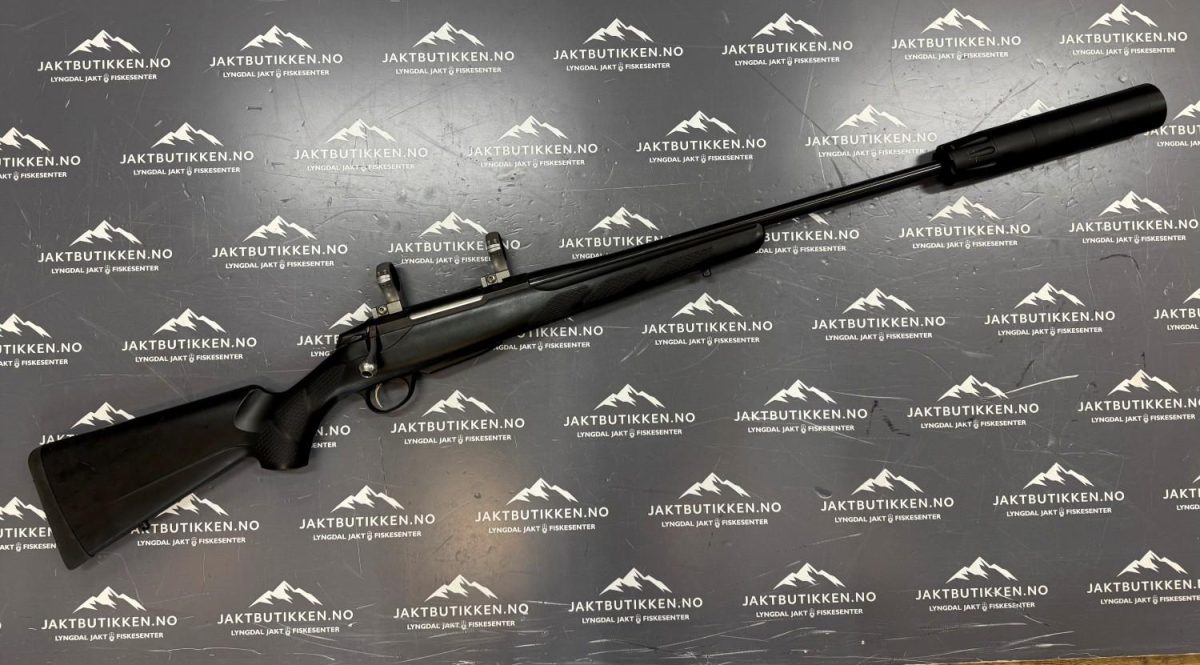 Brukt, Tikka T3 Lite kaliber 6,5x55 gjenget 15x1/A-tec H2/Montasje 30mm