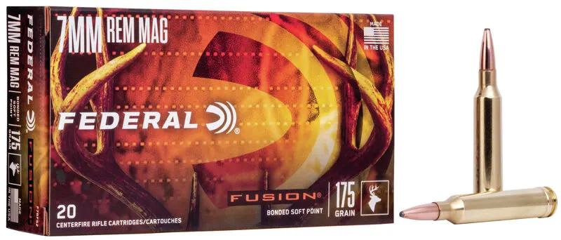 7mm Rem Mag Federal Fusion 175gr