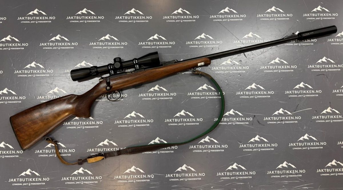 Brukt, Brno Model 2 kaliber 22lr/ Hubertus 3-9x40/A-tec Wave