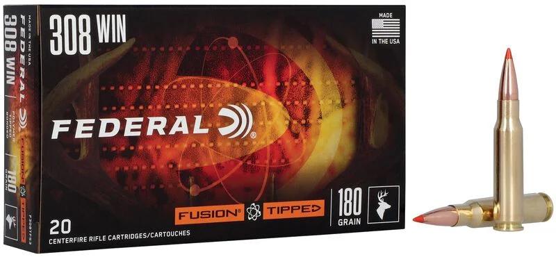 Federal Fusion Tipped 308Win 180grs