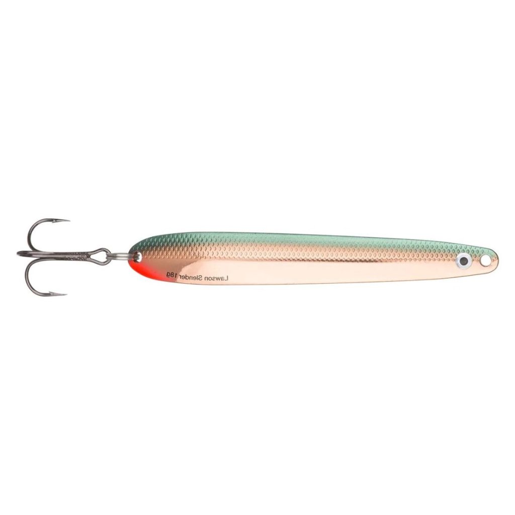 Lawson Slender 18g green/copper/red butt