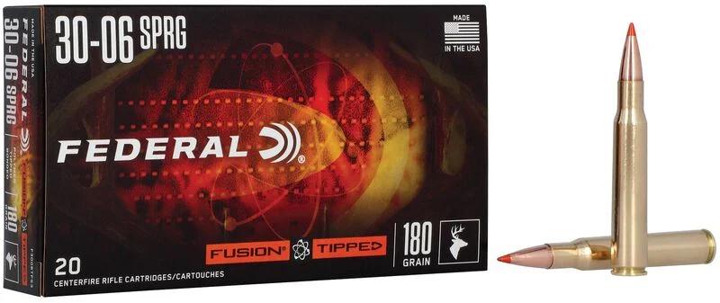 Federal Fusion Tipped 30-06sprg 180grs