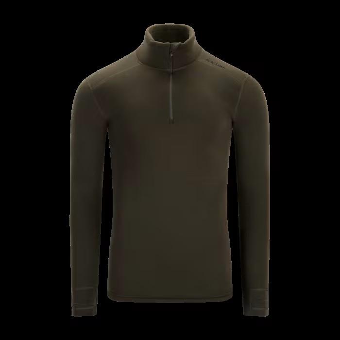 Aclima Fleecewool Polo W/Sip Ms Tarmac