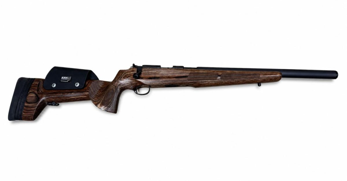 Brukt, CZ 455 KKC A-te Quiet Heldempet kaliber 22lr